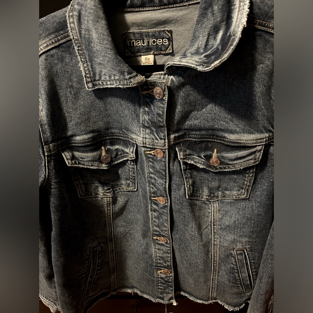 Brand new with tags Maurice’s Jean jacket size 0x